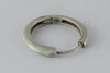 Parts of Four Hoop Hoop Earrings Collection III Highly Handcrafted PS4-1635-2-DA-ZY Dirty Silver 23mm PPOF58
